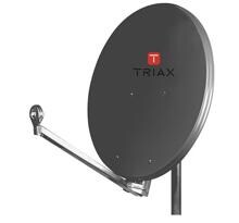 Triax Hit FESAT 85 SG Offset-Parabolreflektor, schiefergrau