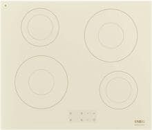 Smeg SI2641DP Autarkes Induktionskochfeld, 60 cm breit, TouchControl, Timer, cremeweiß
