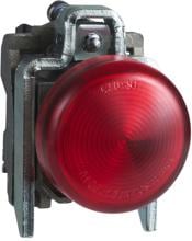 Schneider Electric XB4BVB4 LED-Leuchtmelder, 22 mm, rot