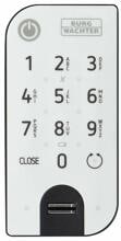 Burg Wächter ENTRY 7712 Keypad Fingerprint Tastatur mit Code + Fingerprint, Tastaturfeld beleuchtet (50712)