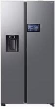 Samsung RS90F64EDTEF Stand Side-by-Side Kombination, 91,2 cm breit, 621 L, NoFrost+, Eis- und Wasserspender, Festwasseranschluss, Edelstahloptik