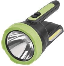 EMOS 1450000460 LED aufladbare Lampe, 210lm, 1 800mAh, schwarz-grün