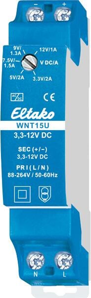 Eltako WNT15U/3,3-12VDC Schaltnetzteil (20000175)