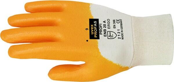 UVEX 6014704 Handschutz Größe 10 EN388, orange
