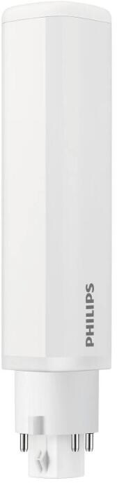 Philips CorePro LED PLC 9.5W 830 4P G24q-3 Leuchtmittel LED, PL-C, EVG/220-240V, 148 mm, 9.5 W, 26W PL-C, 3000 K, 990 lm, CRI 82, 30000 Stunden (29049