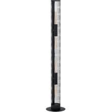 Eglo REDCLIFFE Stehlampe, 4x40W, E27, schwarz (43537)
