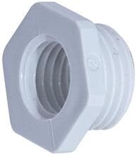 Plica RED M63/M40 PA6 M63 - M40 Reduktion, 6-kant, Kunststoff, lichtgrau (907005465)
