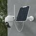 Reolink Go Series G430 4G 5 MP kabellose batteriebetriebene Überwachungskamera mit Schwenk- und Neigefunktion und intelligenter Erkennung, inklusive Solarpanel, weiß