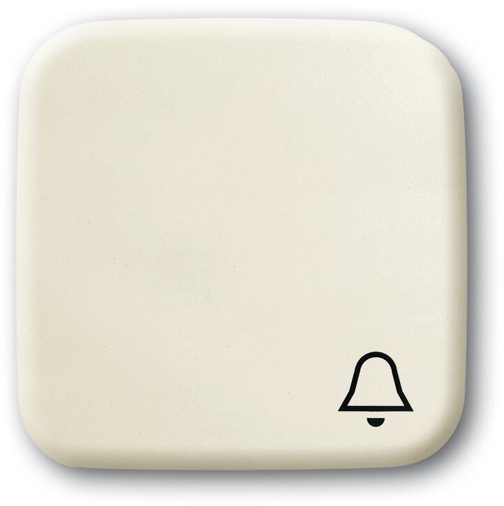 Busch-Jaeger 2520 KI-212 Wippe mit Aufdruck Klingel, Duro 2000 Si, weiß (2CKA001731A0280)