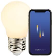 Nordlux Smart E27, G45 Leuchtmittel, 2200-6500K, 560L, 4,7W, dimmbar, weiß (2170062701)