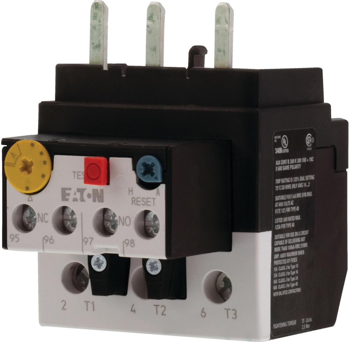 Eaton Zb65-40 Motorschutzrelais, 24-40A (278458)