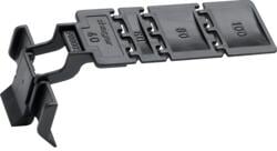 Hager BA7CLIP Klammer / Clip aus Polystyrol zu Verdrahtungskanal BA7/HA7 ab Breite 40 mm