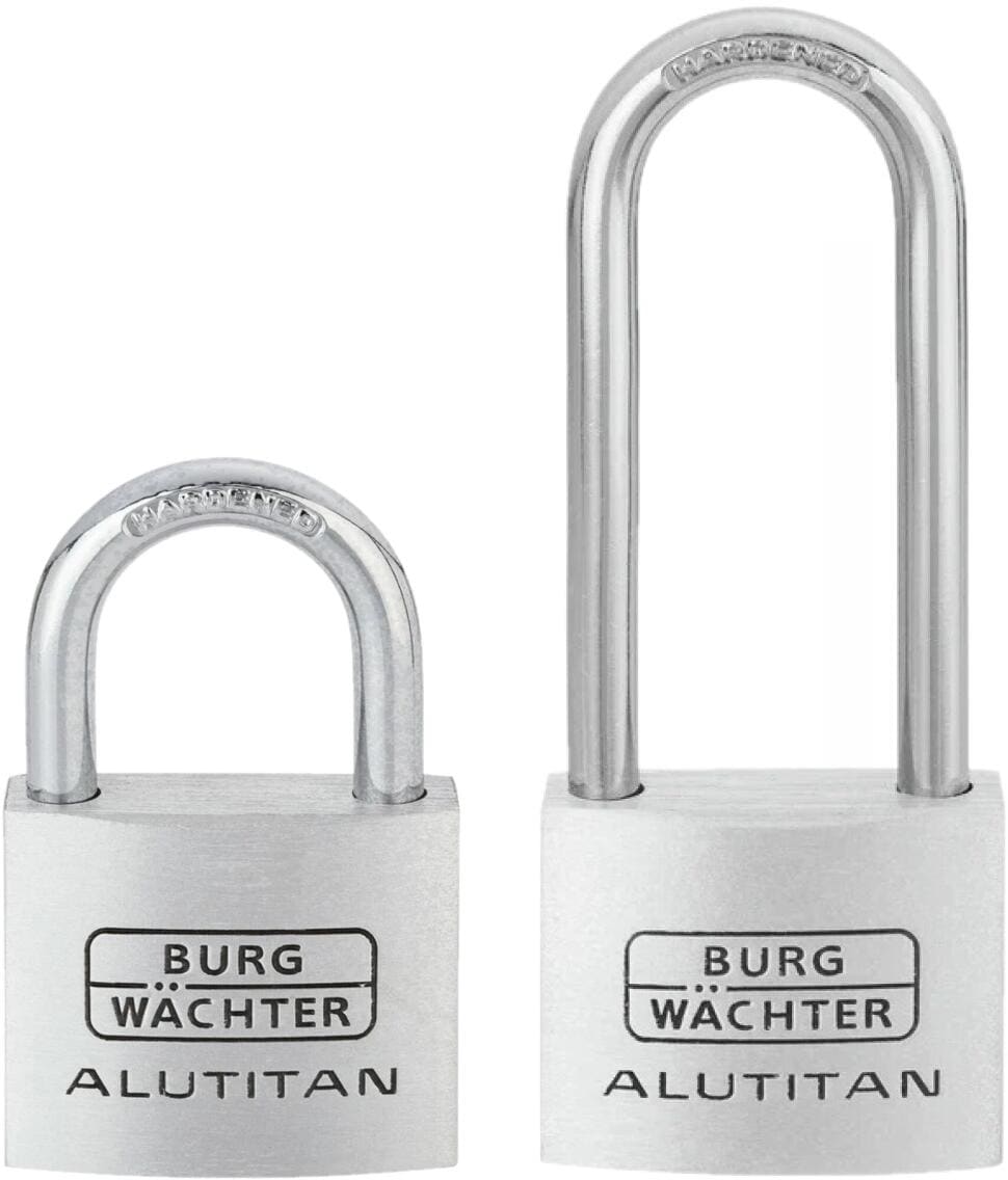 BURG WÄCHTER 770 - Lucchetto In Alluminio 5x16x45 Mm Con 4 Chiavi