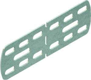 Niedax RVV50 Universalverbinder, 44x135mm bandverzinkt