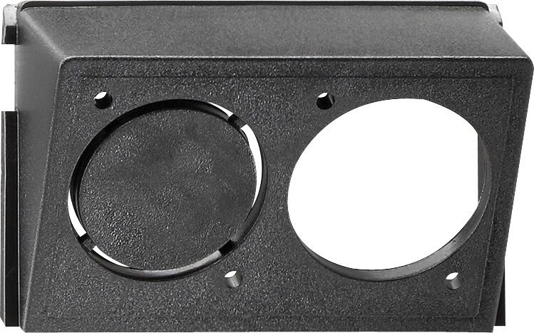 Einsatz für zwei XLR-Rundsteckverbinder, D-Serie, Speakon-Serie NL 4 MP (Neutrik), Kommunikationstechnik, Gira 005500