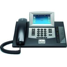 Auerswald COMfortel 2600 ISDN-Systemtelefon mit Multi-Level-Steuerung, TFT-Farbdisplay, schwarz (90116)