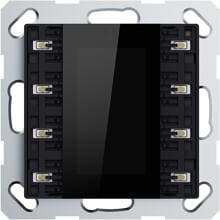 GVS CHPBD-08/55.1.01 Multifunktions-Tastsensor mit Display ADVANCE PRO, 2-/4-fach Schwarz, (KNX Secure) (503053006)
