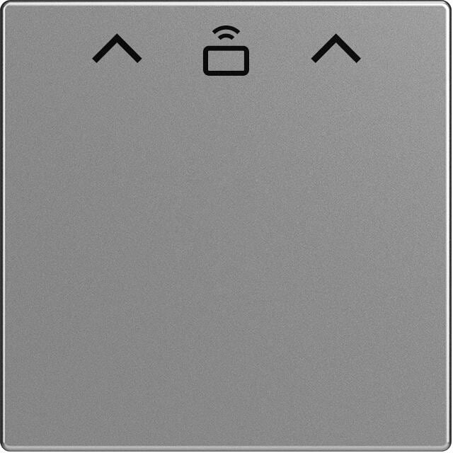 Busch-Jaeger 1792 RFID-866 Zentralscheibe, Cardschalter RFID, Edelstahl (2CKA001710A4134)