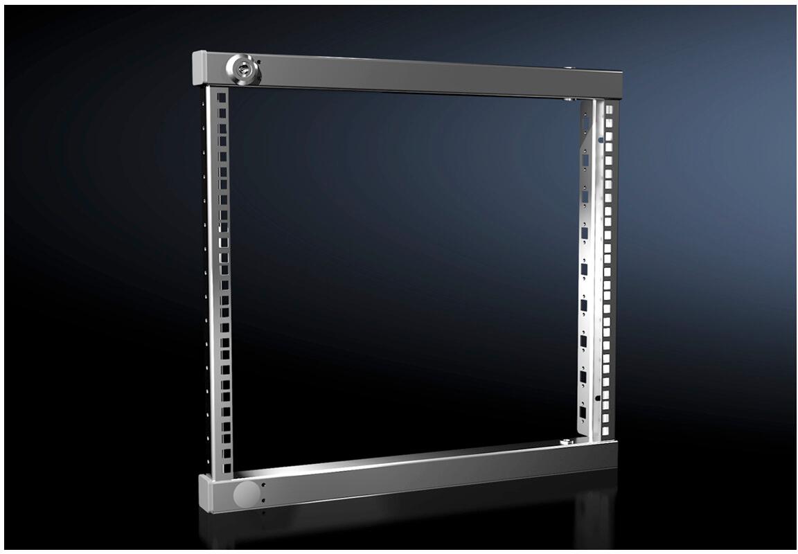 Rittal VX 8619.520 Schwenkrahmen, klein, für B: 600/800 mm, 9 HE