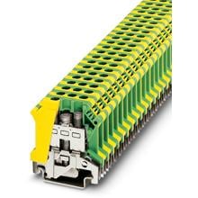 Phoenix Contact Schutzleiter-Reihenklemme - USLKG 10, 0,5-6mm², grün-gelb (0442011)
