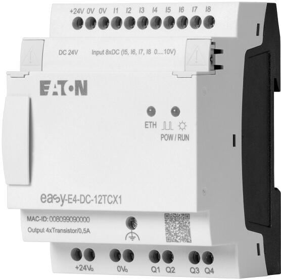 Eaton EASY-E4-DC-12TCX1 Steuerrelais, 24VDC, 8DE davon 4AE (197214)