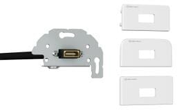 Kindermann Konnect design click Anschlussblende HDMI, weiß (7456000542 ...