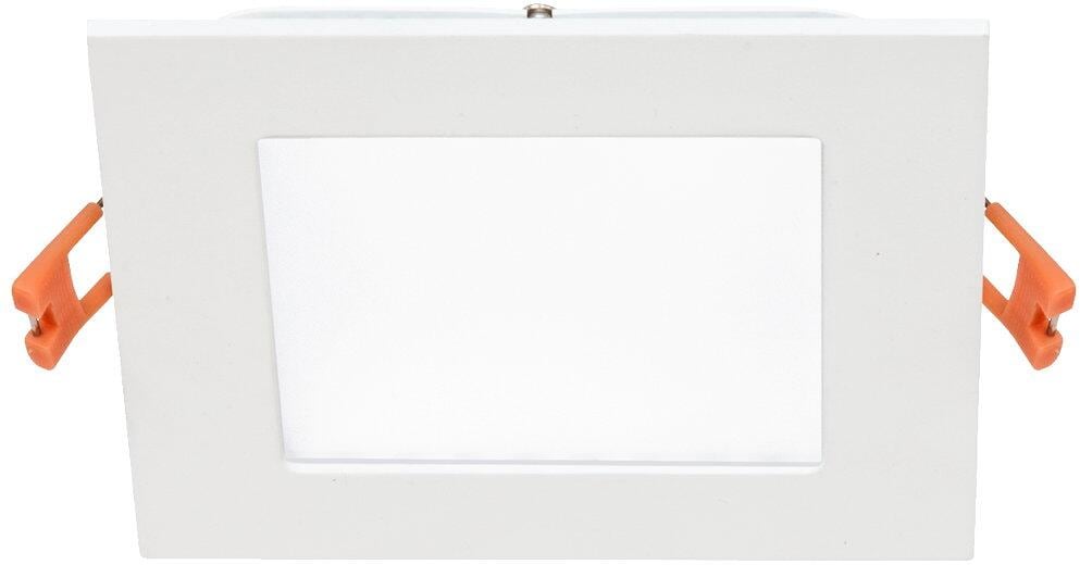 EVN LPQ-Serie LED Einbaupanel, quadratisch, IP20, 5W, 4000K, 372lm, 350mA, weiß (LPQW093540)