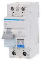 Hager ARC516D Fehlerlichtbogen-Schutzeinrichtung AFDD mit LS-Schalter 1P+N 10kA B-16A 2M