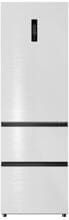 Wolkenstein WFD400ENFDWB Stand Kühl-Gefrierkombination French-Door, 60 cm breit, 401 L, NoFrost, Kindersicherung, weiß gebürstet