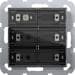 Gira 504300 Tastsensor 4 Komfort 3fach für KNX System 55, mit Inbetriebnahme-Wippe