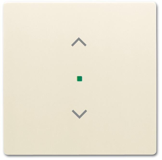 Busch-Jaeger 6232-10-82 Wippe future linear, 1-fach, mit Symbol "Jalousie", elfenbeinweiß (2CKA006220A0398)