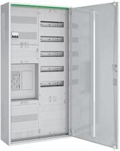 ABN ABNRS207E0081 Zählerschrank, eHZ, 1Z, 1R, 1V, 1APZ, HS, IP44, SKII, 5-polig, 550x1100x210mm, verkehrsweiß