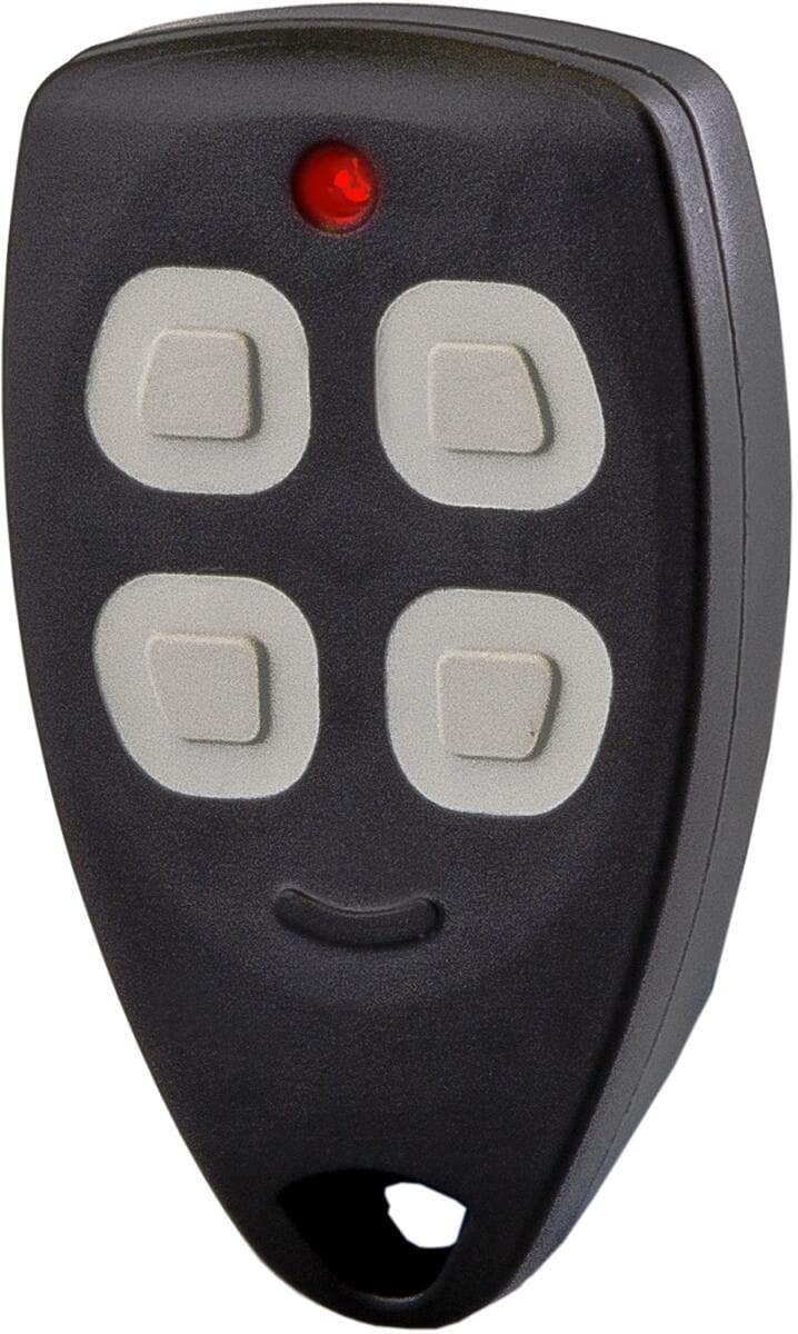 Elektrobock WS310 Schlüsselhänger Fernbedienung, 4 Tasten, Schwarz