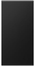 Jung A50NASWM Abdeckung in Tastenfarbe, Serie A/AS, graphitschwarz matt