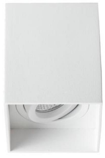 Brumberg M1 Anbaugehäuse, quadratisch, vertieft, mit Modulhalterung bündig, schwenkbar 20°, IP20, max. 1x8W, ohne LED-Modul, Aluminium, weiß (45103170