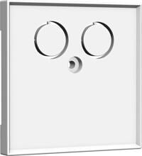 HOMEWAY HW-ZTVRWG55V1 Zentralplatte TV 55x55