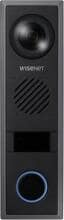 Hanwha Vision 2MP Gegensprechanlage, IR 5m, PoE: 12VDC, IP65, IK08, schwarz (TID-600R)
