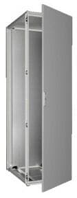 Rittal VX 8608.000 Anreih-Schranksystem, BHT: 600x2000x800 mm, Stahlblech, mit Montageplatte, eintürig an Frontseite