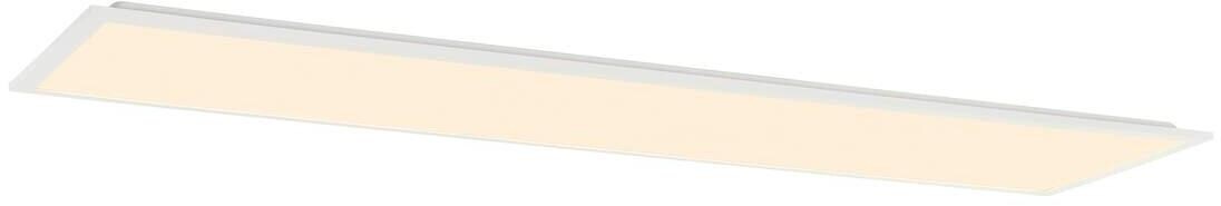 SLV PANEL C 1200 Deckeneinbauleuchte, L120xB30cm, rechteckig, CCT-Switch 3000/4000K, 34W, IP20/54, weiß (1008605)
