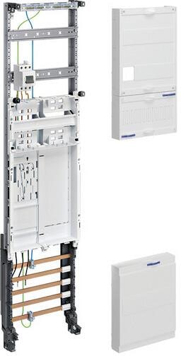 Hager ZH3EH67 Komplettfeld, univers Z, 1 Zählerplatz, BKE-I, Hauptschalter, H=1050mm, 1-feldig
