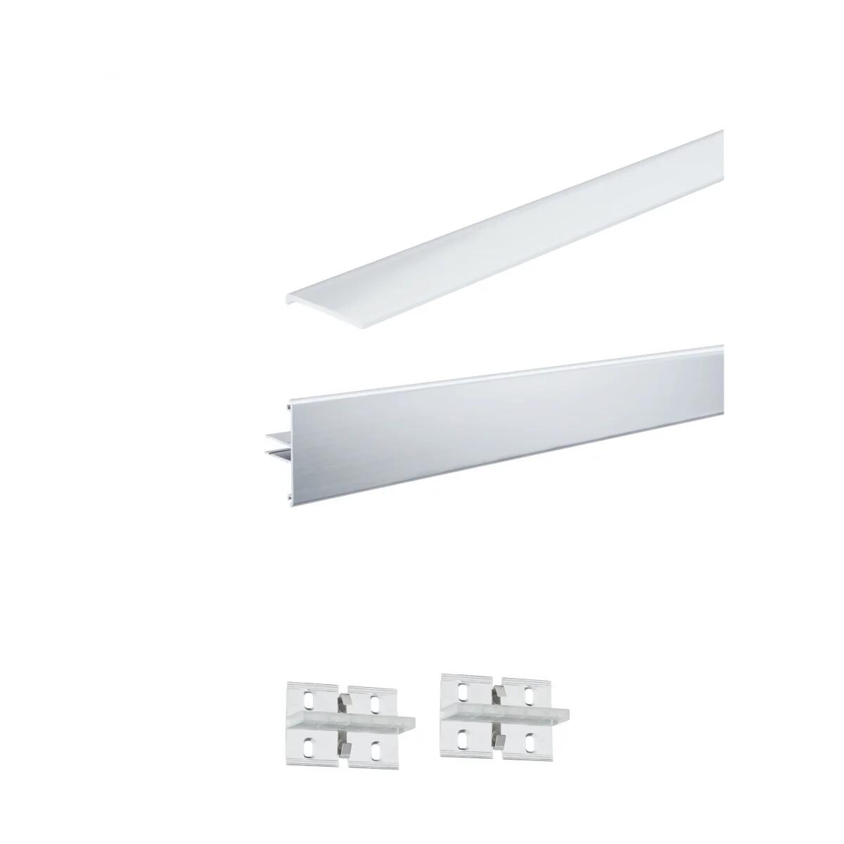 Paulmann LED Strip Profil Duo 1m, alu eloxiert (70520) Elektroshop Wagner | LED-Stripes
