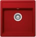 Schock Mono N-100S-U Granitspüle mit Ablauffernbedienung, Cristadur, Einzelbecken, mit Zubehör, rouge (MONN100SUROU)