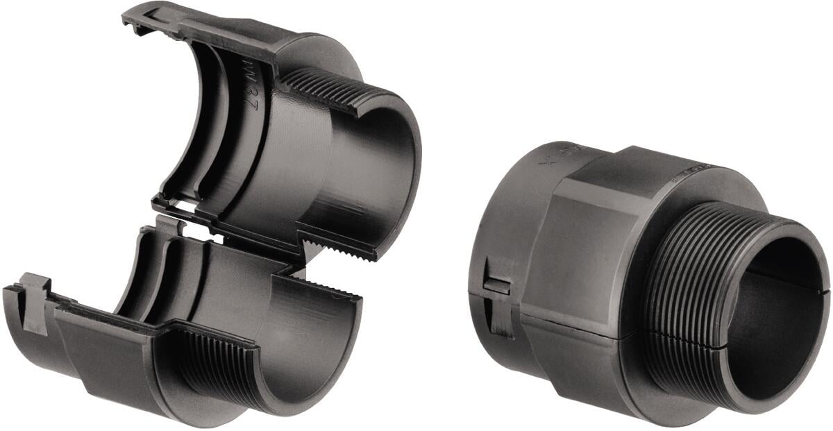 Fränkische COFIX Fitting M20 Verschraubungen, schwarz, NW 14, (49110142), 100 Stck.