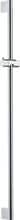 hansgrohe Unica Duschstange Crometta 90 cm, Brausestange aus Messing, Chrom, (27609000)