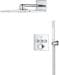 GROHE Precision Smartcontrol Duschsystem, Quickfix, Unterputz, mit Vitalio Smartactive 310 Cube, chrom (34875000)