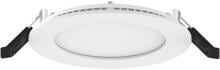 EVN LED Einbaupanel, rund, IP54 5W - 3000K, 4000K, 415lm, 470lm, 200-240V, inkl. NG, weiß (LTR080125)
