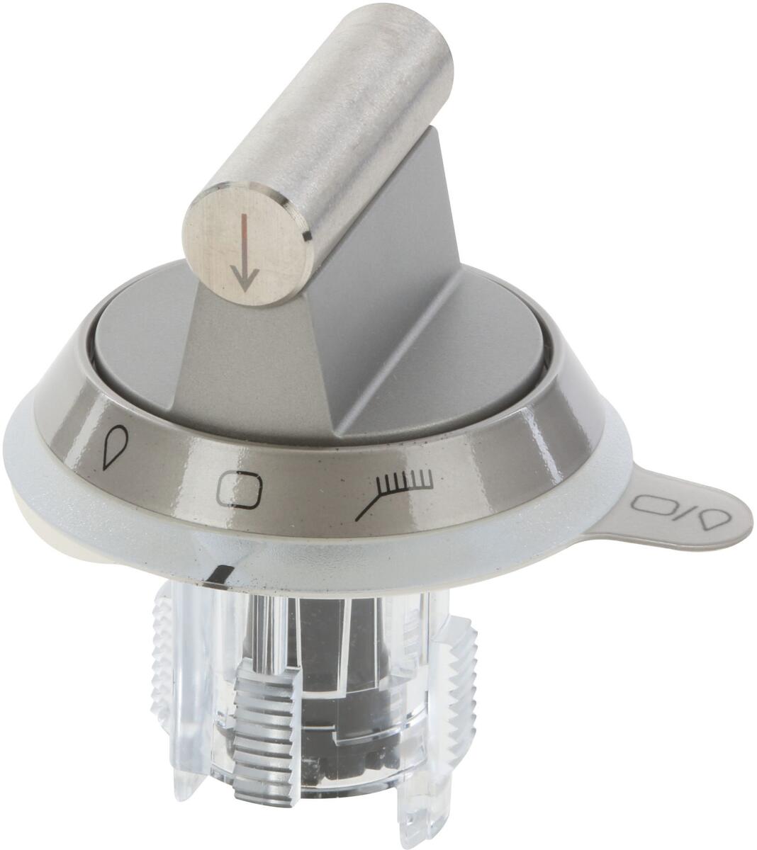 Bosch Siemens 00646333 Drehgriff-Kochstelle, Bedieneinheit VF 411 Umschalter, neue Hohlachse