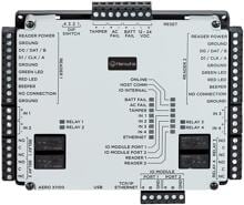 Hanwha Vision Intelligenter Controller für zwei Türen mit vier Lesern, weiß (X1100A-H003)