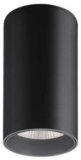 Brumberg TRAXX MAXI LED-Anbauleuchte 230 V AC, 50 Hz, rund, CRI > 90, 28W, 40°, 3738lm, 3.500K, schwarz struktur (88844185)