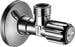 hansgrohe Eckventil mit Feinfilter Abgang G 3/8, Messing, Chrom, (13904000)